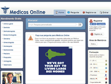 Tablet Screenshot of medicoonline.net